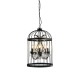 ACA LIGHTING LAMPĂ PENDANTĂ MICK METAL+CRISTAL 5XE14 AD90275