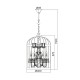 ACA LIGHTING LAMPĂ PENDANTĂ MICK METAL+CRISTAL 5XE14 AD90275