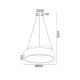 ACA LIGHTING LED APOLLO 48W CCT 4630lm Ф60 METAL/PVC BR81LEDP60BKCCT