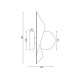 ACA LIGHTING APPLIC POLIGON 1XG9 HL42591W28BG