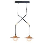 ACA LIGHTING ПОЛИЛЕЙ LAYLA 2XG9 МЕСИНГ HL4312P46BB