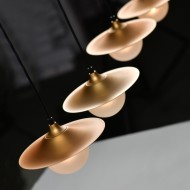 ACA LIGHTING ПОЛИЛЕЙ LAYLA 4XG9 МЕСИНГ HL4314P96BB