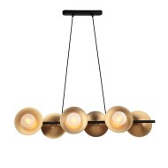 ACA LIGHTING ПОЛИЛЕЙ LAYLA 6XG9 МЕСИНГ HL4326P100BB