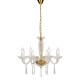 ACA LIGHTING ПОЛИЛЕЙ VIOLET 8ХΕ14 ЗЛАТО КРИСТАЛ ПРОЗРАЧЕН BLK80288PCG