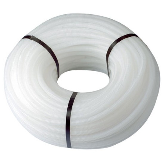 CORRUGATED TUBE mm WHITE F11 INTERNAL 100m