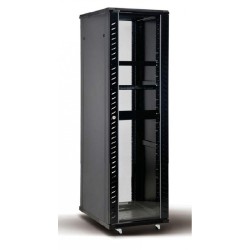 RACK 19" СЪРВЪРЕН ШКАФ СТЪКЛEНА ВРАТА 42U W600/D1000/H1000