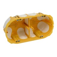 KOPOS KOLIN  DOUBLE  JUNCTION BOX KPL64-50/2LD FOR HOLLOW WALLS