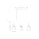 GLOBO PENDANT LAMP MINA 15326-3N