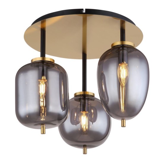 GLOBO CANDELABRU BLACKY 1 15345-3DMM