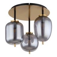 GLOBO CEILING LAMP BLACKY 1 15345-3DMM