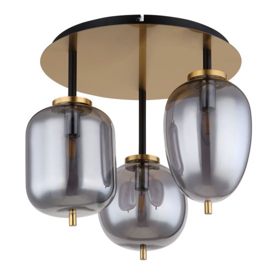 GLOBO CANDELABRU BLACKY 1 15345-3DMM