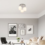 GLOBO CEILING LAMP BLACKY 1 15345-3DNO