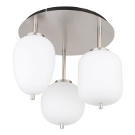 GLOBO CEILING LAMP BLACKY 1 15345-3DNO