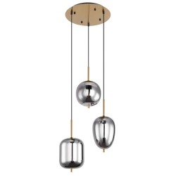 GLOBO PENDANT LAMP BLACKY I 15345-3MM