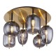GLOBO CEILING LAMP BLACKY I 15345-6DMM