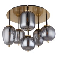 GLOBO CEILING LAMP BLACKY I 15345-6DMM