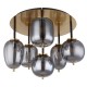 GLOBO CEILING LAMP BLACKY I 15345-6DMM