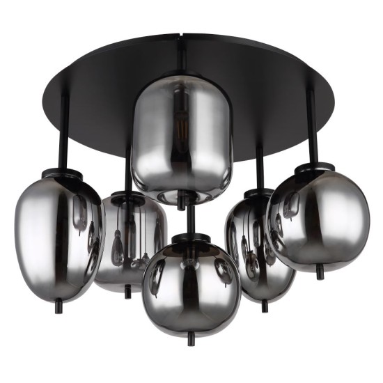 GLOBO CEILING LAMP BLACKY  15345-6D