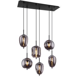 GLOBO PENDANT CHANDELIER BLACKY  15345-6