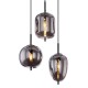 GLOBO PENDANT CHANDELIER BLACKY  15345-6