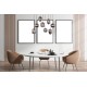 GLOBO PENDUL CANDELABRU BLACKY 15345-8MM