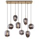 GLOBO PENDUL CANDELABRU BLACKY 15345-8MM