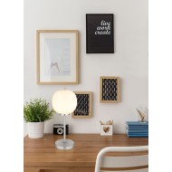GLOBO TABLE LAMP BLACKY I 15345TNO