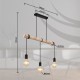 GLOBO PENDANT LAMP GREGOR 15539-3H