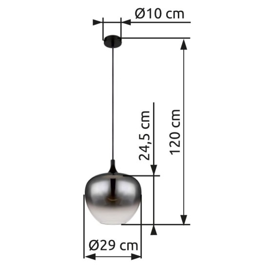 GLOBO ПЕНДЕЛ MAXY 15548H1