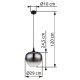 GLOBO ПЕНДЕЛ MAXY 15548H1