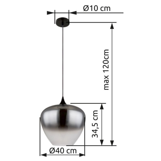 GLOBO ПЕНДЕЛ MAXY 15548H2