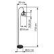 GLOBO FLOOR LAMP MAXY 15548S