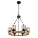 GLOBO CANDELABRU LILA 15555-6H