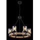 GLOBO CANDELABRU LILA 15555-6H