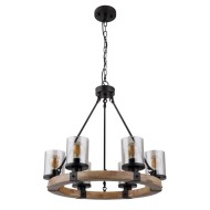 GLOBO CANDELABRU LILA 15555-6H
