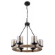 GLOBO CANDELABRU LILA 15555-6H