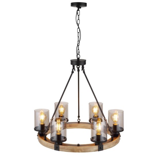 GLOBO CANDELABRU LILA 15555-6H