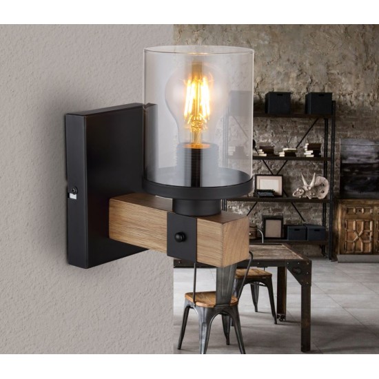 GLOBO LAMPA DE PERETE LILA 15555W