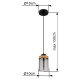 GLOBO PENDANT LAMP FINCA 15557H
