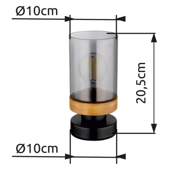GLOBO TABLE LAMP FINCA 15557T