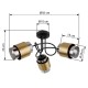 GLOBO CANDELABRU MILLEY 15560-3D