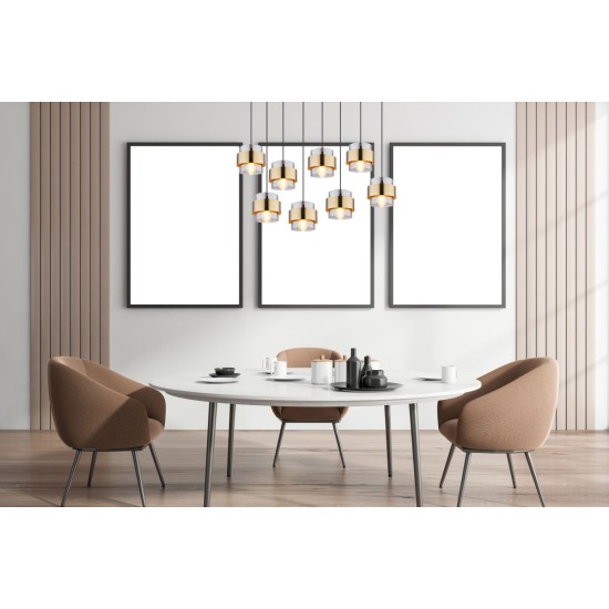 GLOBO CEILING LAMP MILLEY 15560-8H