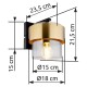 GLOBO LAMPA DE PERETE MILLEY 15560W