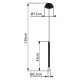GLOBO PENDANT LAMP RYAN 15629-1