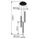GLOBO PENDUL RYAN 15629-3