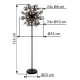 GLOBO FLOOR LAMP UDO 15633SS