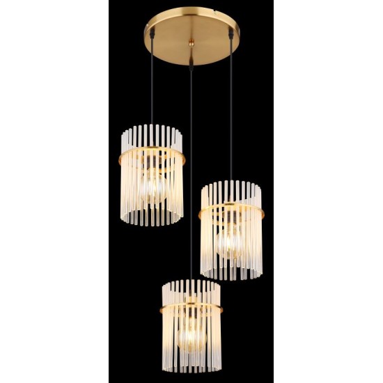 GLOBO PENDANT LAMP GORLEY 15698-3HRM