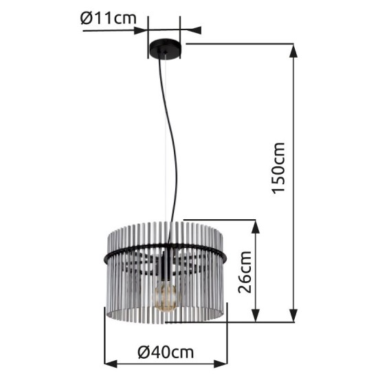 GLOBO ПЕНДЕЛ GORLEY 15698H