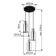 GLOBO CANDELABRU LIDARIA 15708-3H
