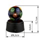 GLOBO LED LAMPA DE MASA DISCO 28017